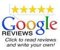 Google reviews button link